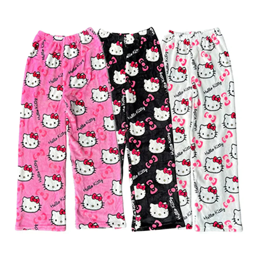 Pigiama Accogliente LumiKitty Per Set Di Abbigliamento Da Notte Per Gattini Carini | Hello Kitty