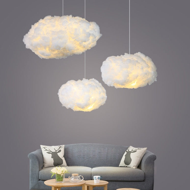 AeroLume Cloud Diffused Cotton Ceiling Pendant Light