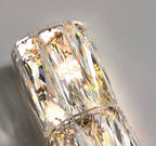 Vellara Crystal Wall Lamp In Stainless Steel LED G4