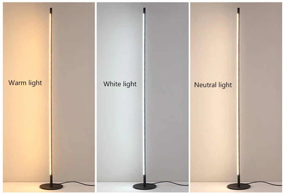 Lampada da terra NexaLine Minimal LED Tubo Luce per case moderne