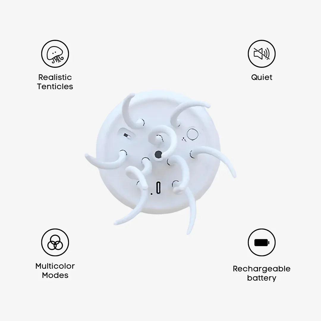 אקווגלואו | מנורת מדוזה מונפשת