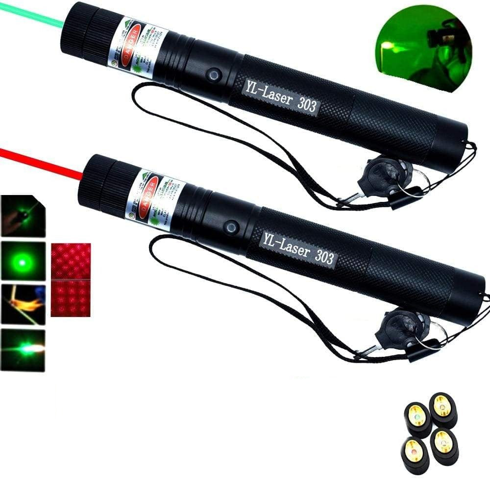 LumenPro 303 Precision Laser Pointer Green Beam Long-Range