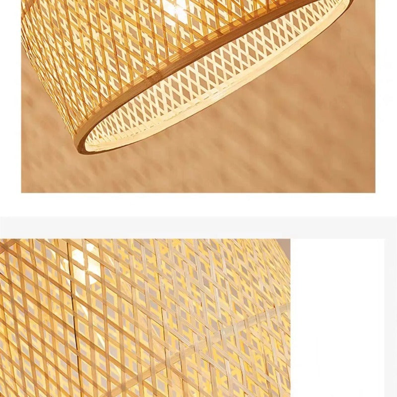 Graceful Bamboo Pendant Light