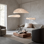 Silka Japandi Silk Pendant Lamp For Cozy Ambient Lighting