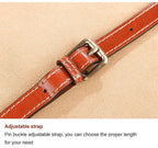 Asterra lær crossbody skulderveske for hverdagsantrekk