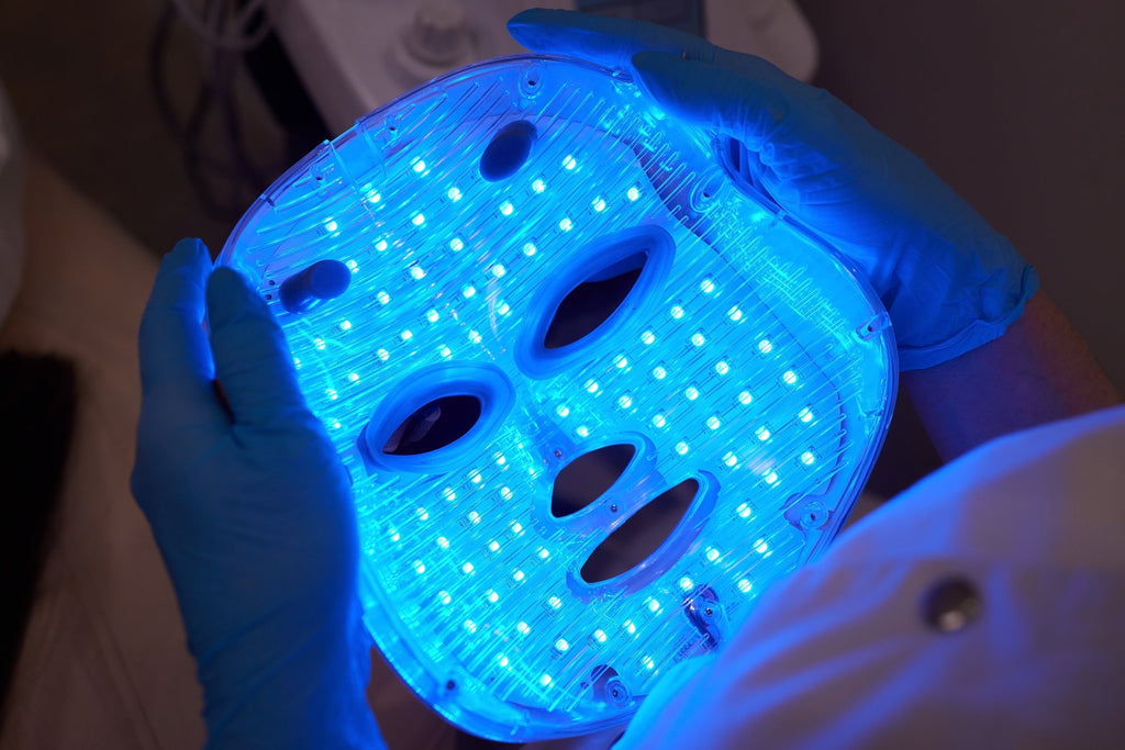 NovaLume 7-Color LED Red Light Mask for Smoother Skin