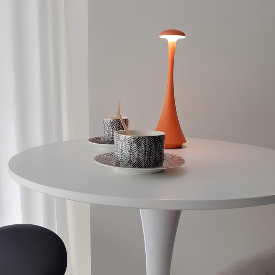 LumaVibe | Lampada Touch Wireless, Elegante Contemporanea e Dimmerabile