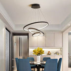Lumenia | Contemporary LED Ring Chandelier