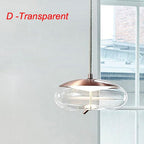 Scandinavian Rope And Glass Pendant Lights