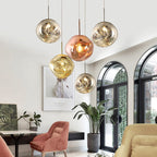 Vibrant Twisted Pendant Lights