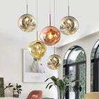 Vibrant Twisted Pendant Lights