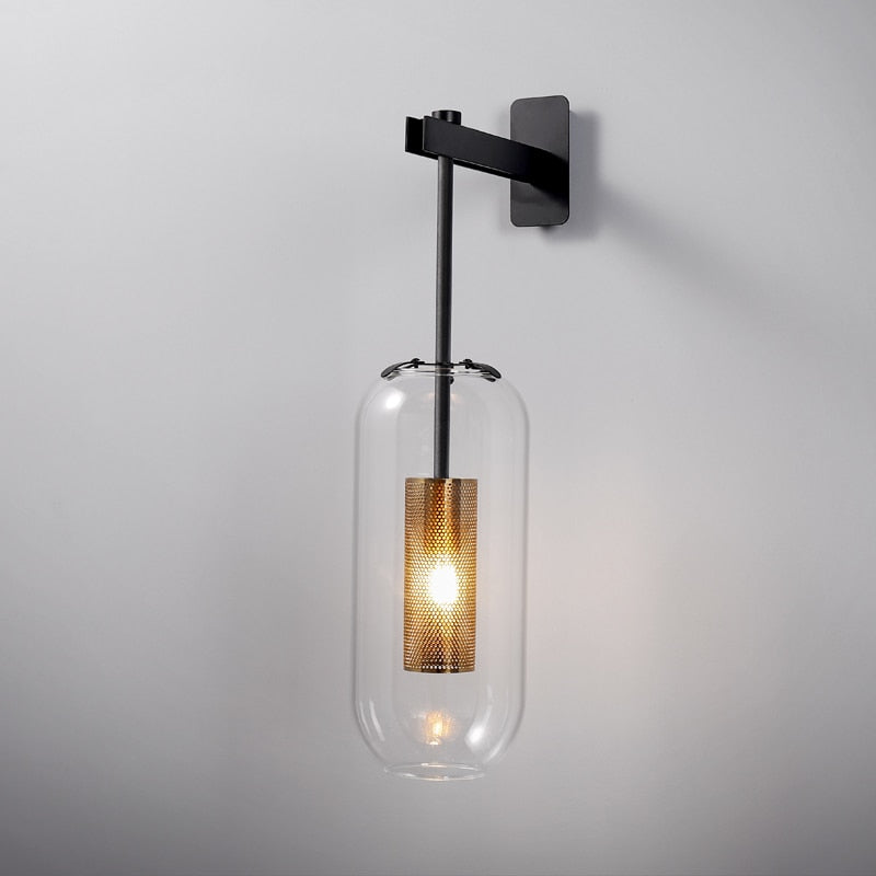 Evara | Modern Glass Wall Sconce