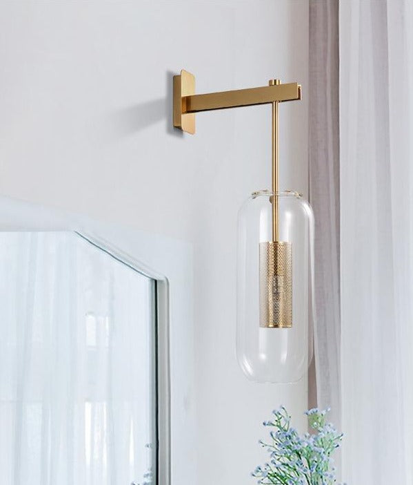Evara | Modern Glass Wall Sconce