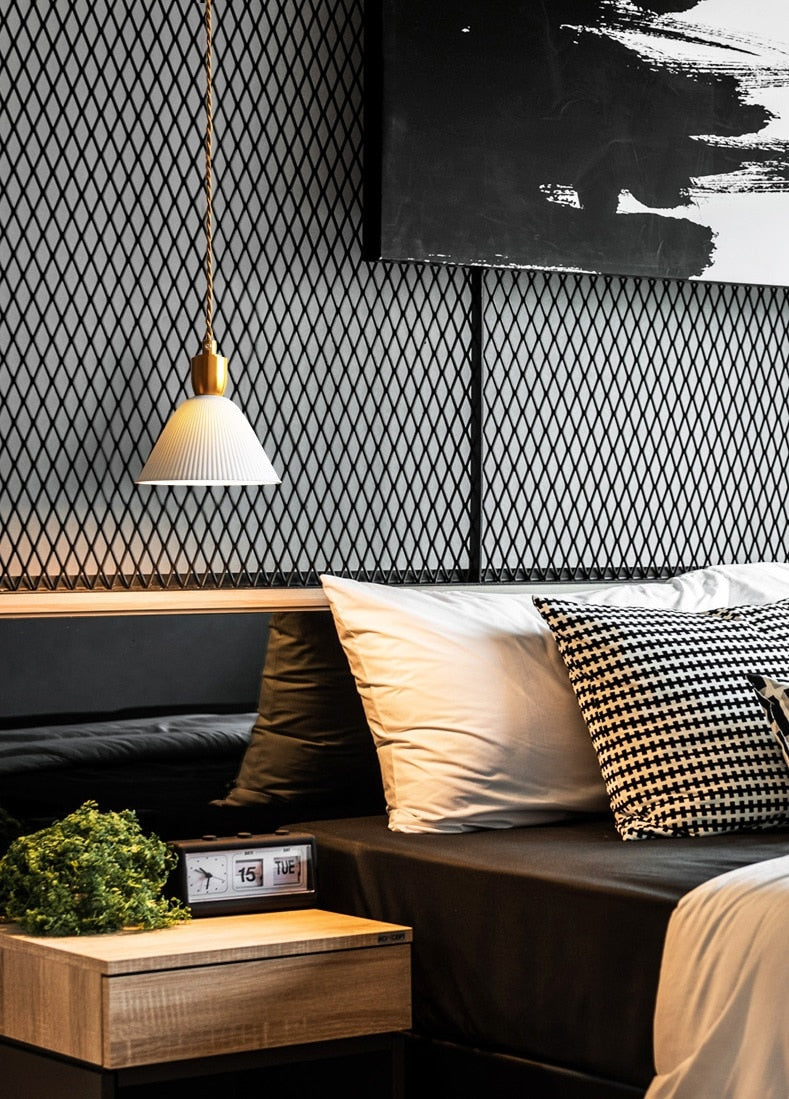 Marlo | Lampade a sospensione moderne in ceramica bianca