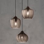 Marlo | Pendant Lights in Textured Glass