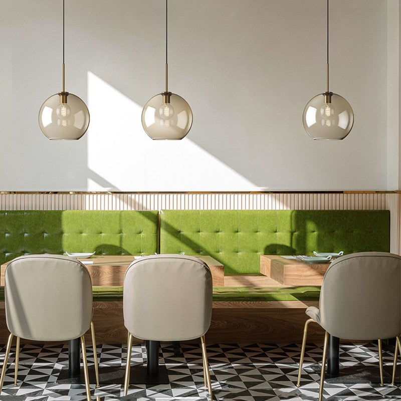 Liora | Lampade a sospensione in vetro contemporaneo