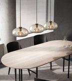 Liora | Lampade a sospensione in vetro contemporaneo