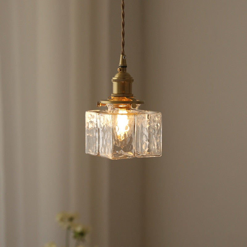 Velora | Vintage-Style Glass Pendant Lights
