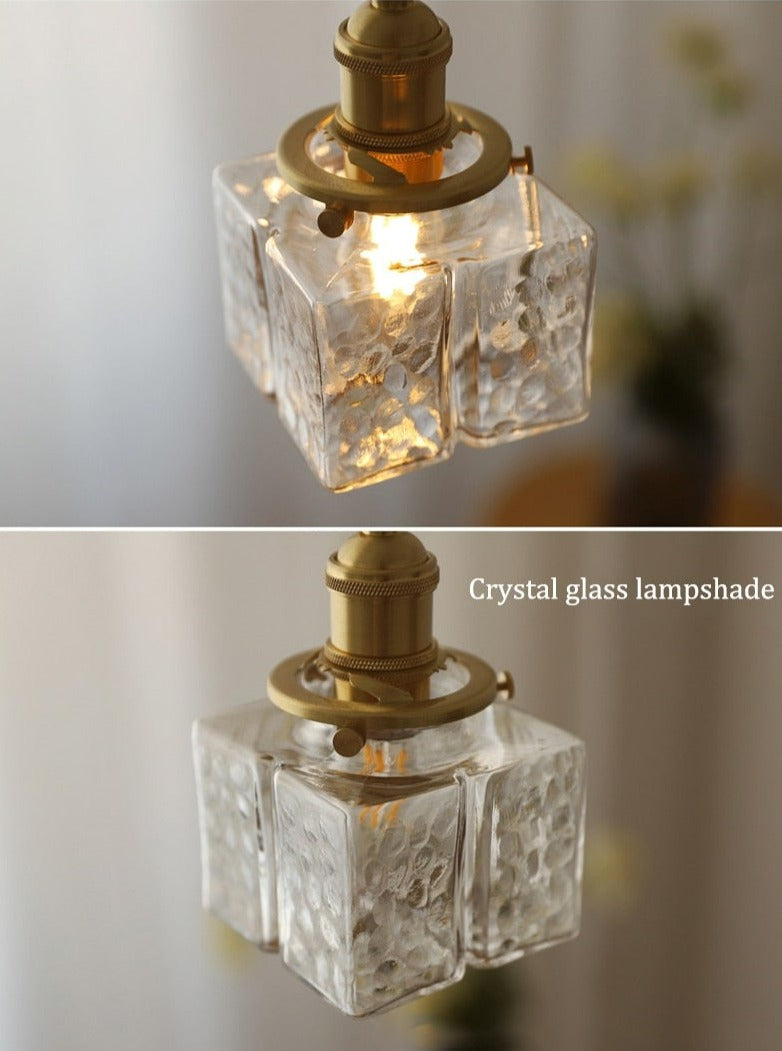 Velora | Vintage-Style Glass Pendant Lights