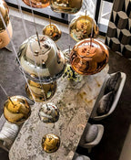 Vibrant Twisted Pendant Lights