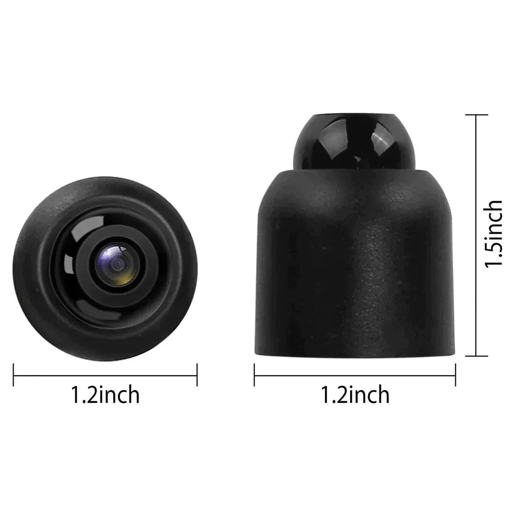 Compact WiFi Security Camera With Night Vision For Home
