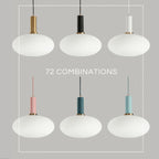 Nordic Fluted Glass Pendant Light for Modern Interiors
